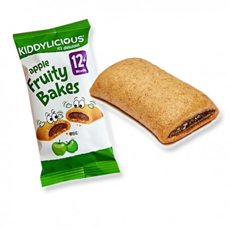 Kiddylicious Soft Biscotti Pomme, Dès 7 Mois, Biscuits Tendres au Blé  Complet, 6 Packs de 120g (6 Sachets de 20g)