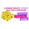 1 gomme OFFERTE